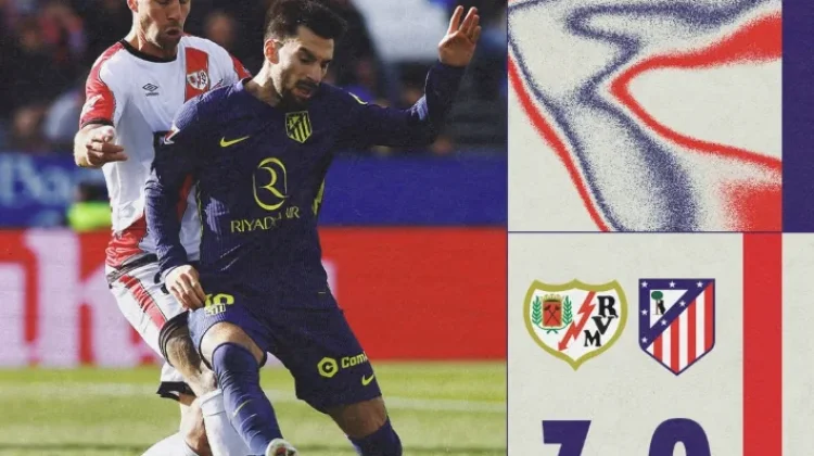 Atletico Madrid Tumbang 0-3 dari Rayo Vallecano di Pekan ke-24 Liga Sp