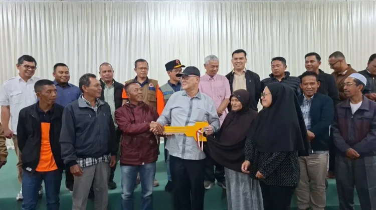 Korban Bencana di Bener Meriah Mulai Tempati Hunian Sementara