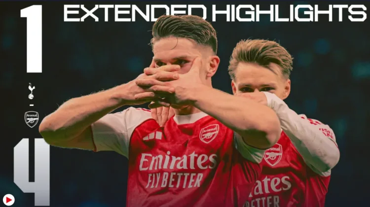 Arsenal Gilas Spurs, Reaksi Sempurna Atasi Tekanan City