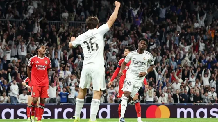 Tumbangkan Benfica, Real Madrid Pastikan TIke 16 Besar UCL