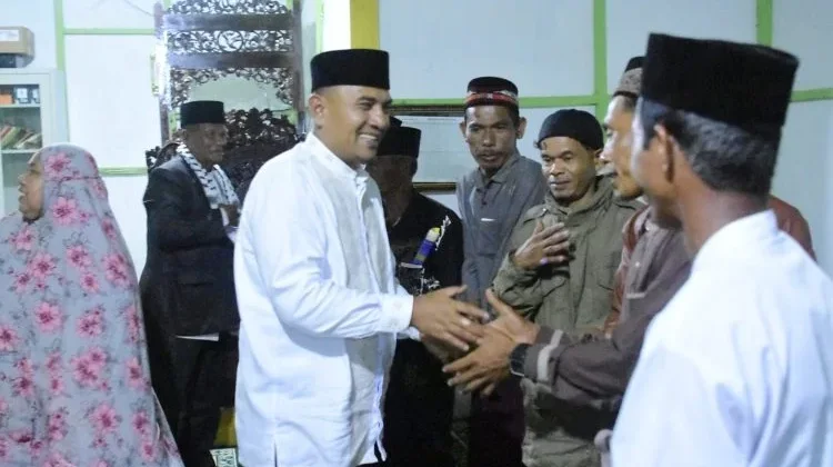 Wabub Muchsin Safari ke Masjid Nurul Huda Ketol