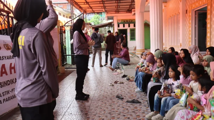 Mahasiswa STIK 83  Gelar Trauma Healing di KMAP