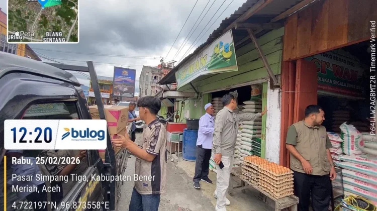 Bulog pastikan Ketersedian Beras  di Bener Meriah Aman Selama Ramadan