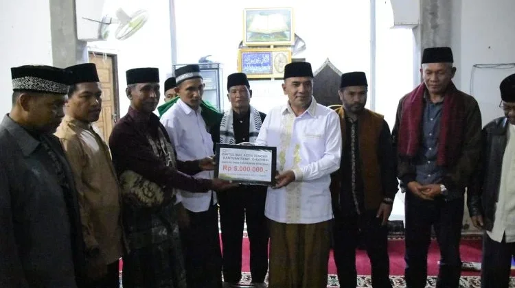 Wabub Muchsin Safari ke Kampung Lut Jaya