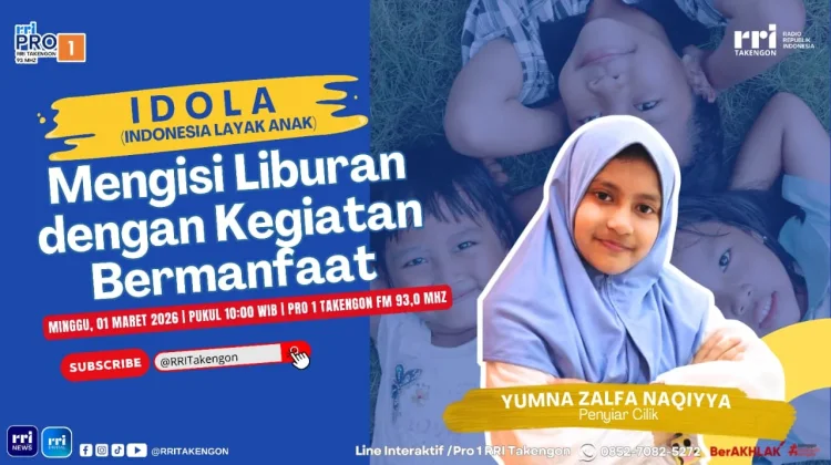 RRI Takengon Hadirkan Program  Siaran Indonesia Layak Anak