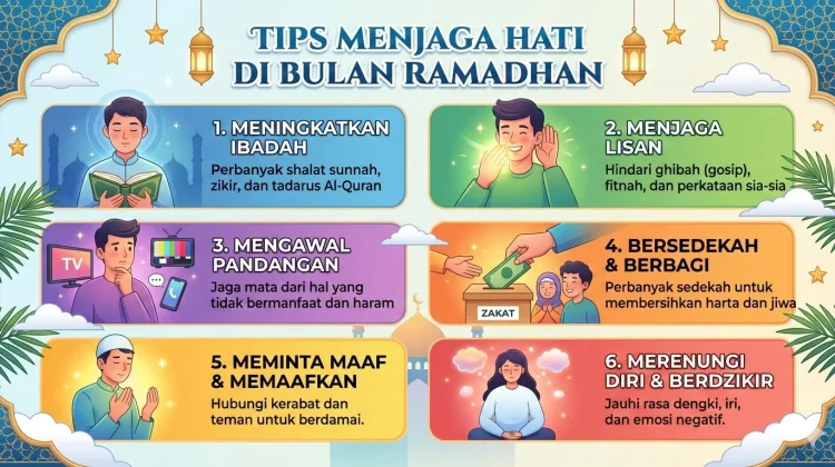 Tips Menjaga Hati di Bulan Ramadhan