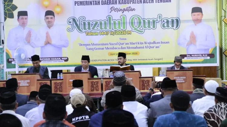 Nuzulul Qur’an di Aceh Tengah, Targetkan 90 Persen Warga Mengaji