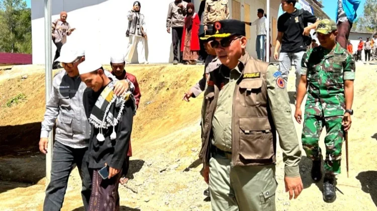 BNPB Ajak Warga Huntara Jaga Kebersihan dan Perkuat Kebersamaan