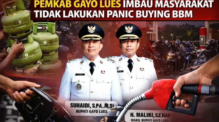 Pemda Gayo Lues: Jangan Panic Buying, Penimbunan Merupakan Tindakan Ilegal