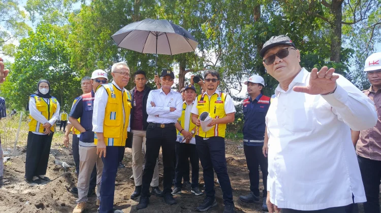 Menteri PU Kembali Tinjau Perbaikan Lubang Raksasa Pondok Balik