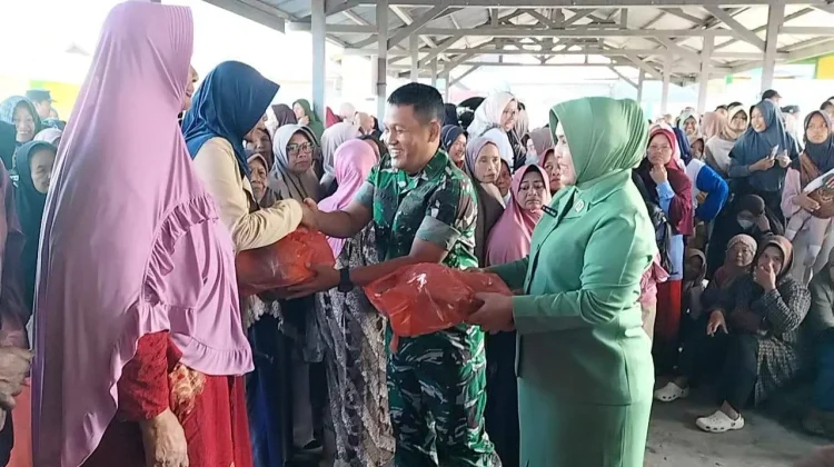 Bazar Murah Kodim 0119/ BM Dipadati Pengunjung