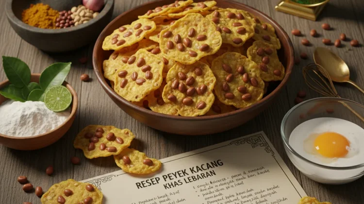 Resep Peyek Kacang Khas Lebaran