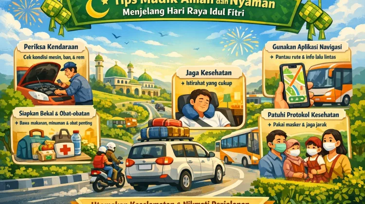 Tips Mudik Aman dan Nyaman Menjelang Hari Raya Idul Fitri