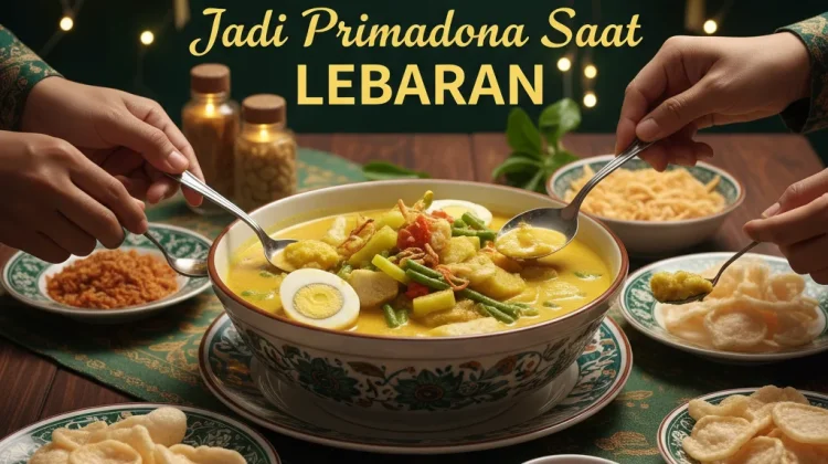 Lontong Sayur Jadi Primadona saat Lebaran
