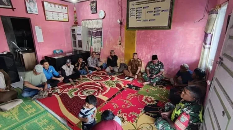 Pgs. Danramil 04/PRG Komsos Sosialisasi Pembangunan KDKMP