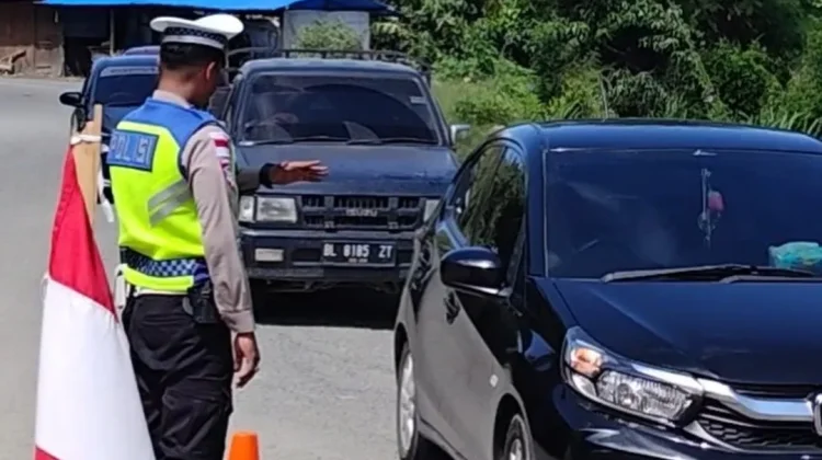 Polres Bener Meriah Imbau Pemudik Tingkatkan Kewaspadaan di Jalur Rawan Bencana