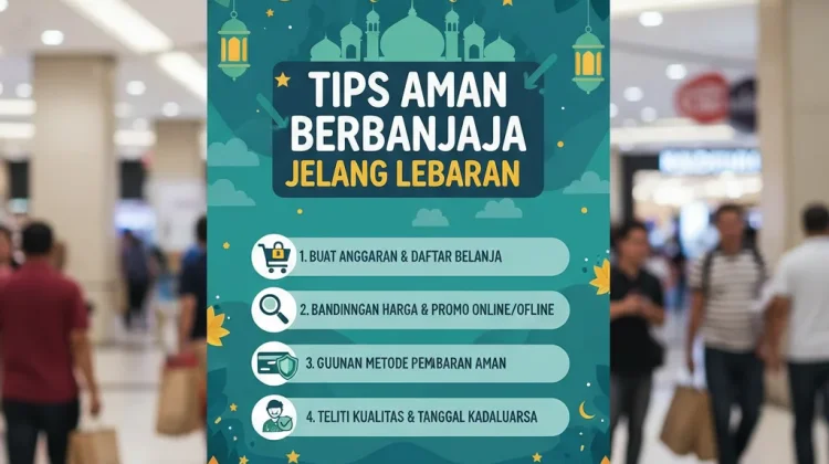 Tips Aman Berbelanja jelang Lebaran