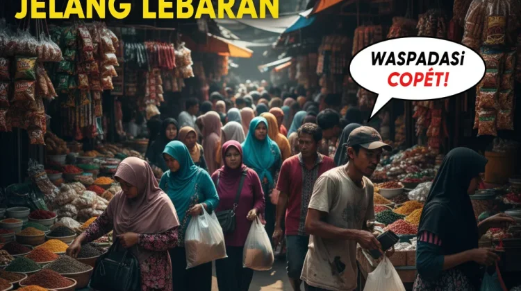 Waspada Copet saat Berbelanja di Keramaian jelang Lebaran