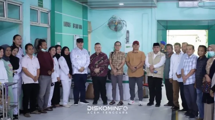 Bupati Fakhry Tinjau RSUD Sahudin dan RS Swasta