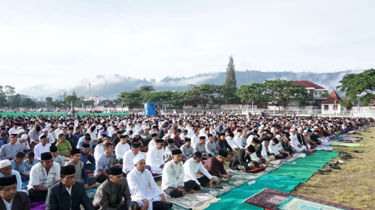 Bupati Akan Shalat Idul Fitri di Mesjid Quba, Wabup di Musara Alun