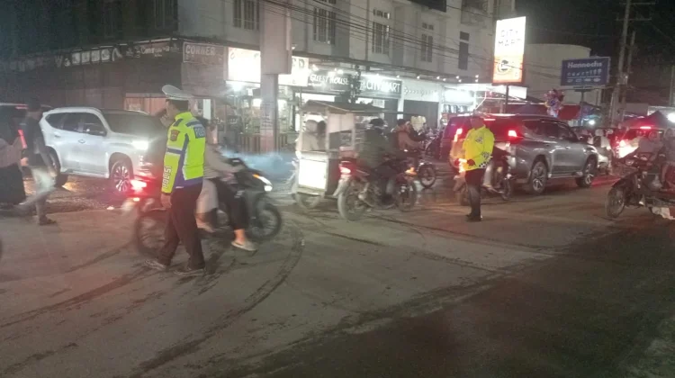 Polres Aceh Tengah Tingkatkan Pengamanan Lalu Lintas di Pusat Keramaian