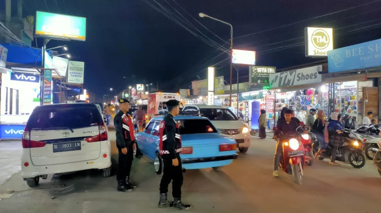 Samapta Polres Aceh Tengah Perkuat Patroli Malam Jelang Lebaran