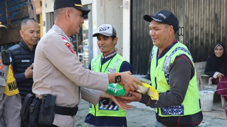 Polres Aceh Tengah Berbagi Jelang Lebaran