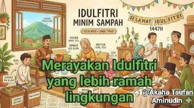 Idul Fitri Minim Sampah: Rayakan Lebaran Lebih Bersih dan Ramah Lingkungan