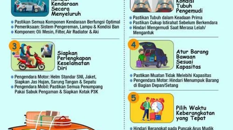Tips Aman saat Mudik Lebaran, Utamakan Keselamatan Perjalanan
