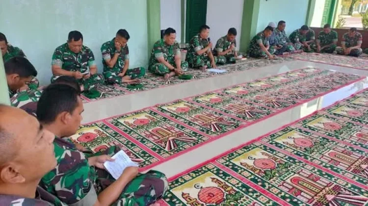 Kodim 0119/BM  Doa Bersama untuk Anggota Keluarga Besar TNI yang Meninggal Dunia