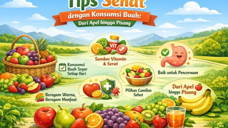 Tips Sehat dengan Konsumsi Buah: Dari Apel hingga Pisang