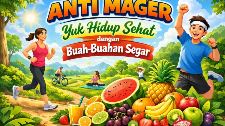 Anti Mager, Yuk Hidup Sehat dengan Buah-Buahan Segar