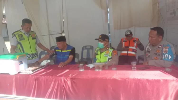 Petugas Pos Pam Ops Ketupat Seulawah 2026 Dapat Layanan Kesehatan