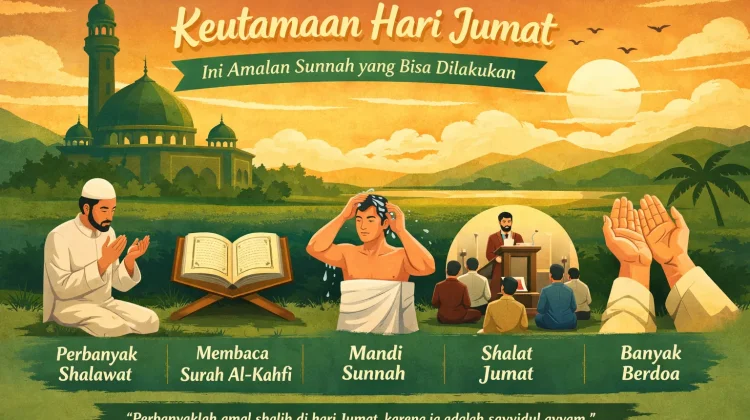 Keutamaan Hari Jumat, Ini Amalan Sunnah yang Dilakukan