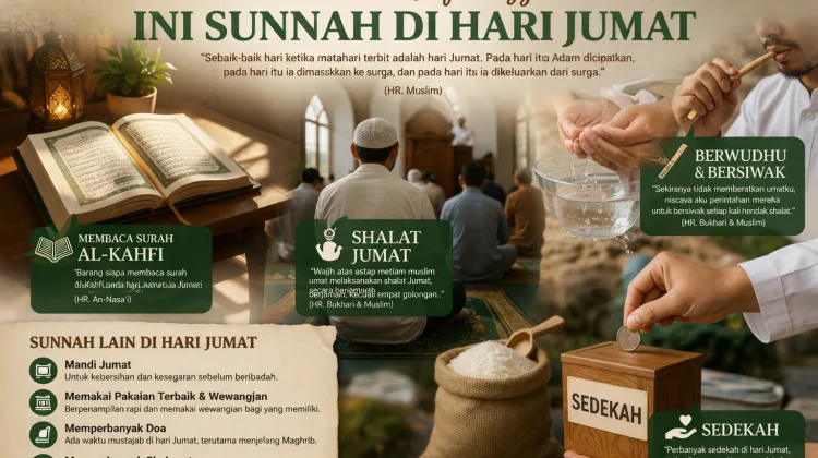 Dari Membaca Al-Kahfi hingga Sedekah, Ini Sunnah di Hari Jumat