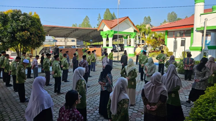 Kemenag Aceh Tengah Gelar Apel Perdana Pasca Idulfitri 1447 H