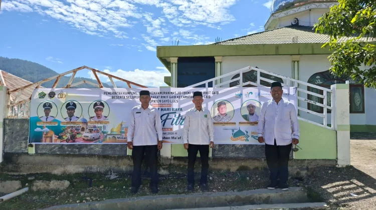 Kemenag Gayo Lues Sediakan 7 Masjid Ramah Pemudik