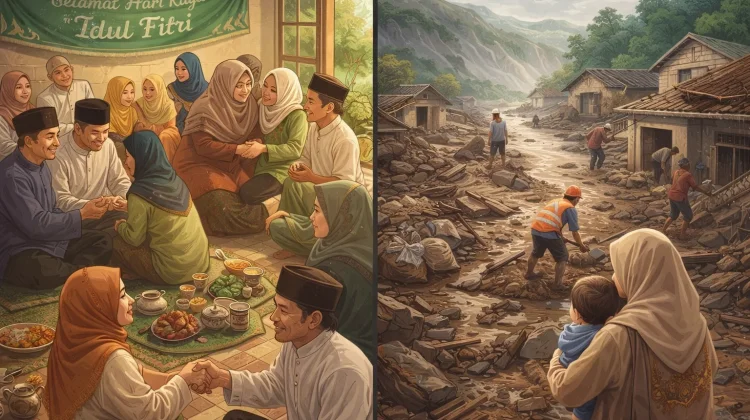 Cerita Lebaran Penuh Makna, RRI Takengon Angkat Kisah Haru Pasca Bencana