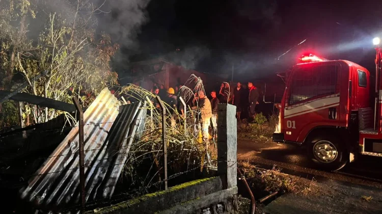 Kebakaran Rumah di Bener Meriah, Satu Unit Hangus Terbakar