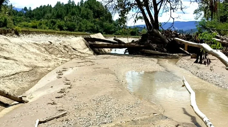 Irigasi Hancur akibat Banjir Bandang, Ratusan Hektare Sawah di Gayo Lues Terancam