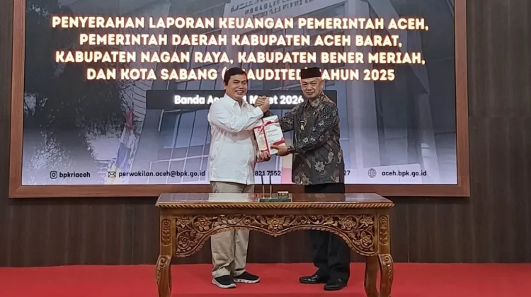 Bener Meriah Serahkan LKPD 2025 Unaudited ke BPK RI Perwakilan Aceh