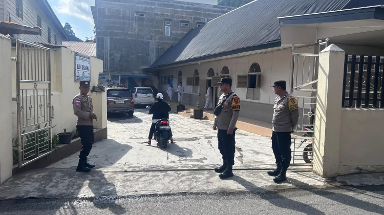 Polres Aceh Tengah Amankan Ibadah Paskah di Dua Gereja