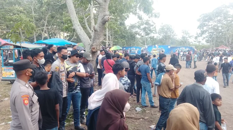 Polres Aceh Tengah Amankan Kegiatan Kejuaraan Grasstrack