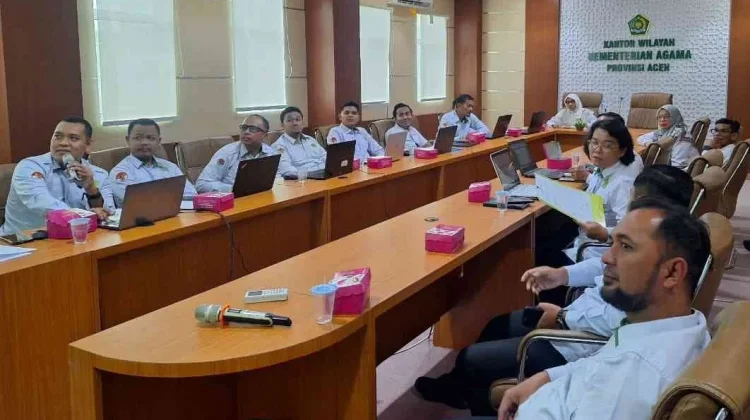 Kanwil Kemenag Aceh Gelar Sosialisasi Penatausahaan Persediaan
