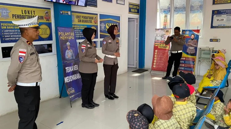 Siswa TK di Takengon Kunjungi Polres Aceh Tengah