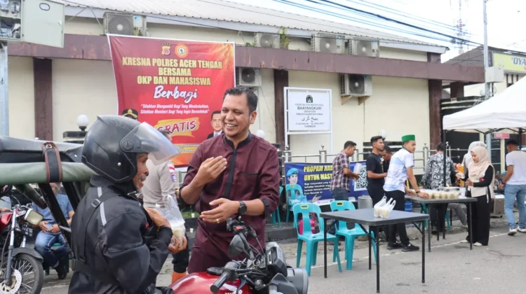 Satintelkam Aceh Tengah Gelar Aksi Berbagi