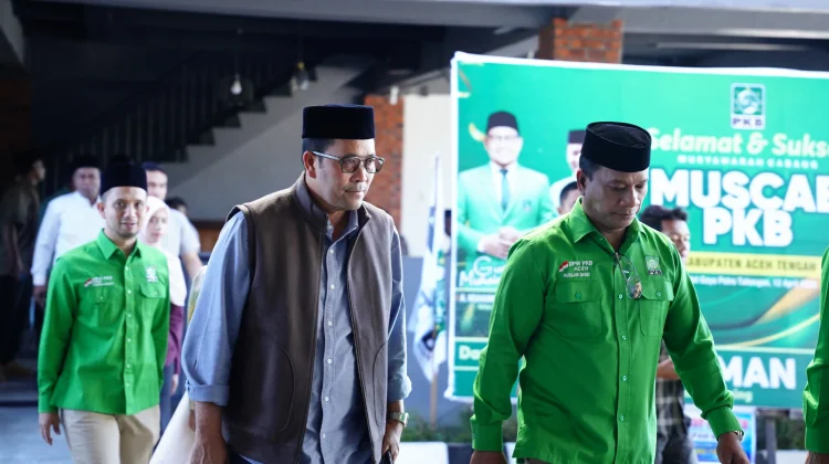 Muscab PKB Aceh Tengah, Ruslan M. Daud Soroti Infrastruktur Pascabencana