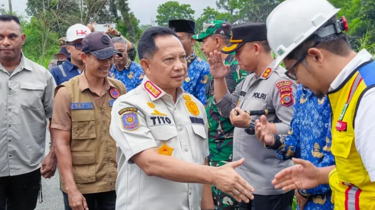 Kapolres Aceh Tengah Dampingi Kunker Mendagri