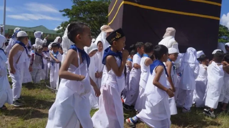 Ribuan Anak Tk/Paud di Gayo Lues Ikut Manasik Haji Cilik