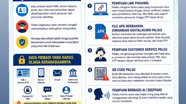 Cegah Penipuan Online, Masyarakat Bener Meriah Diminta Lindungi Data Pribadi
